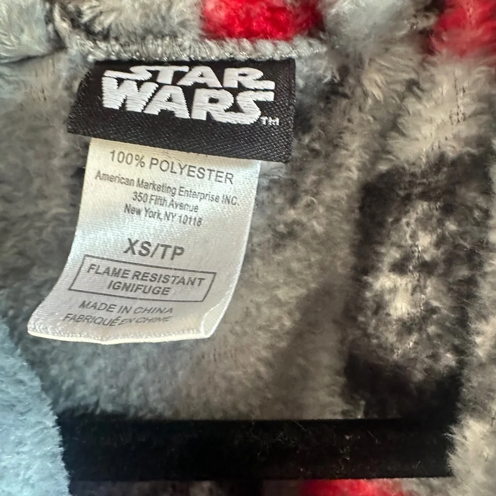Star Wars‎ Robe Darth Vader and Storm Troopers Sz XS 5-6